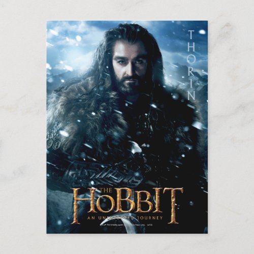 Limited Edition Artwork THORIN OAKENSHIELD Postcard