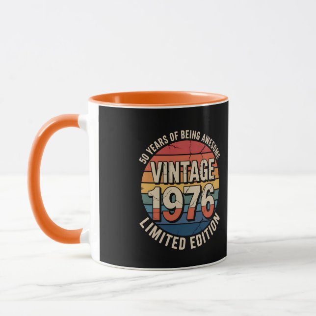 Limited Edition Birth Year 1976 Mug (Left)