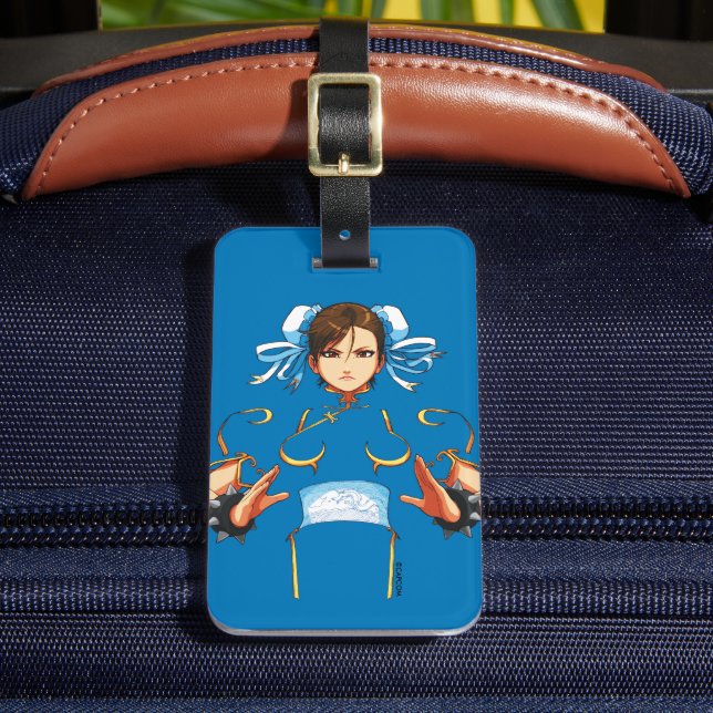 Limited Edition - Chun Li Luggage Tag (Front Insitu 2)