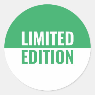 Limited Edition Classic Round Sticker