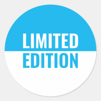 Limited Edition Classic Round Sticker