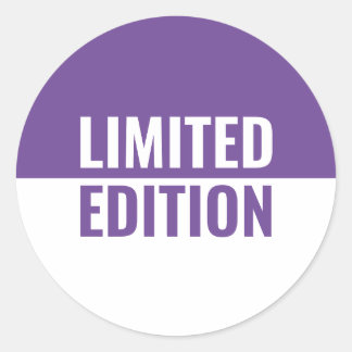 Limited Edition Classic Round Sticker
