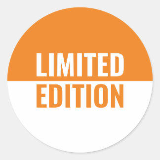 Limited Edition Classic Round Sticker