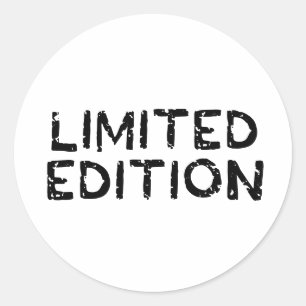 Limited Edition Classic Round Sticker