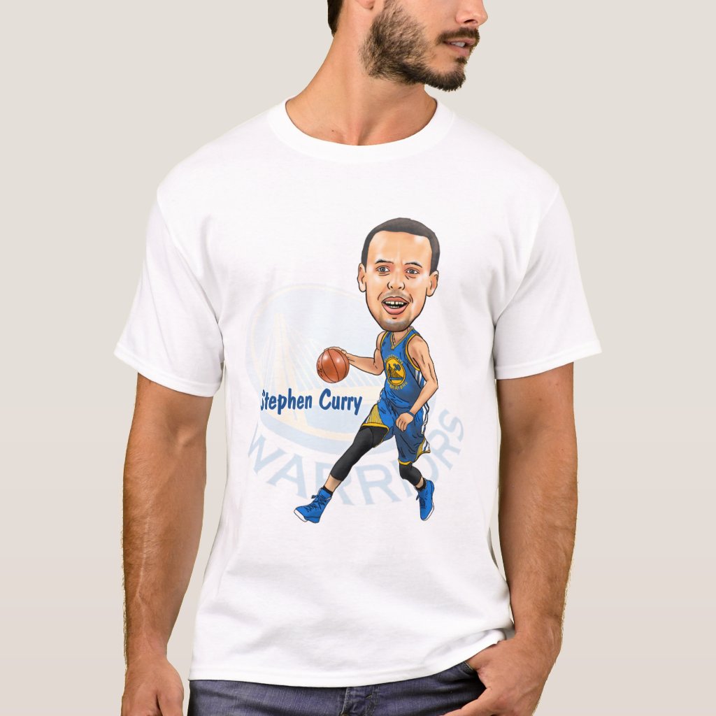 steph curry with the shot t shirt