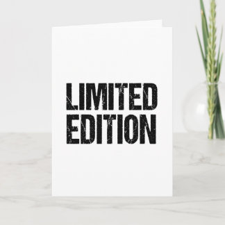 LIMITED EDITION Custom Funny Birthday Gift A05 Card
