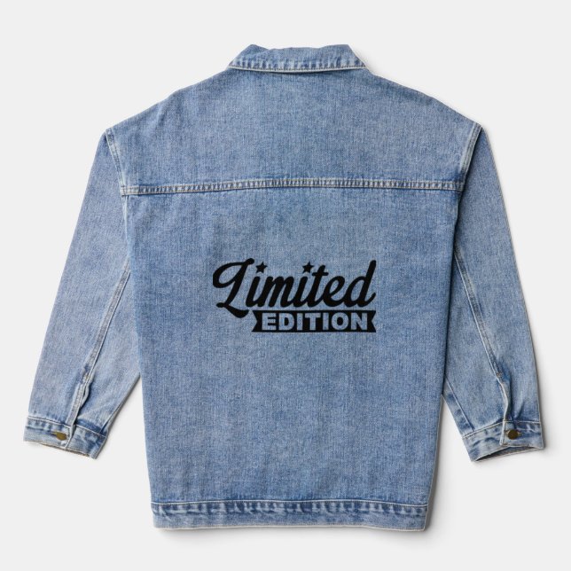 Limited Edition  Denim Jacket (Back)