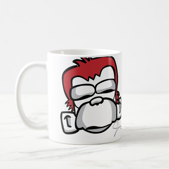Limited Edition Evil Monkey Mug (Left)