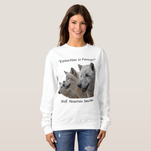 LIMITED EDITION  Extinction is Forever Sweatshirt
