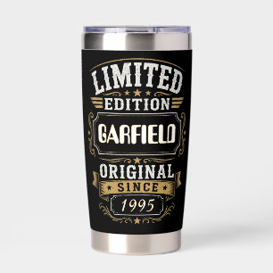 Limited Edition GARFIELD Personalized Vintage Insulated Tumbler