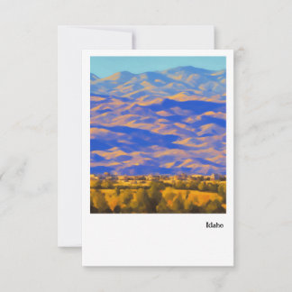 Limited Edition Idaho Notecard