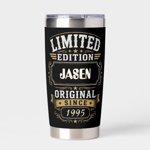 Limited Edition JASEN Personalized Vintage Insulated Tumbler