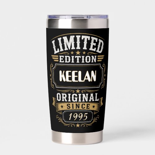 Limited Edition KEELAN Personalized Vintage Insulated Tumbler