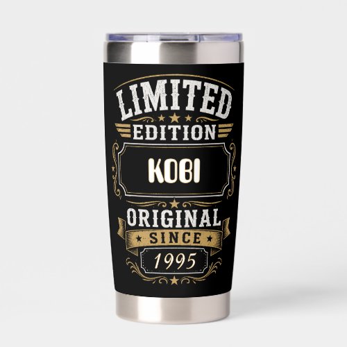 Limited Edition KOBI Personalized Vintage Insulated Tumbler