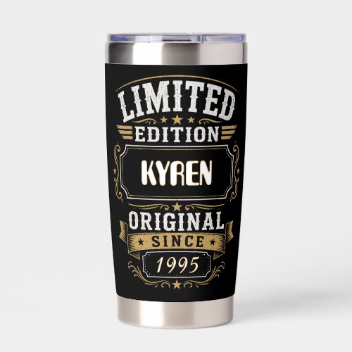 Limited Edition KYREN Personalized Vintage Insulated Tumbler