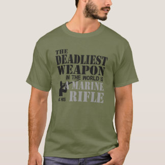 Limited Edition Marine and His Rifle T-Shirt