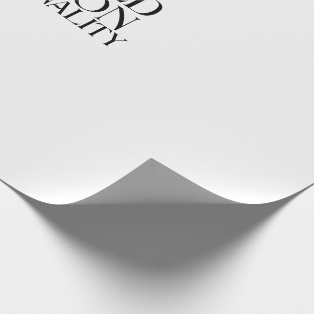 Limited Edition Personality Corporate Gift Wrap (Corner)