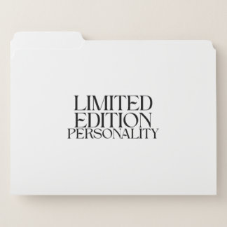 Limited Edition Personality Professional Document File Folder
