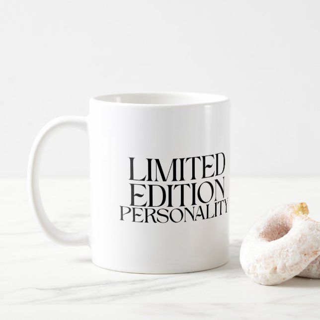 Limited Edition Personality Sarcastic Typography Coffee Mug (With Donut)