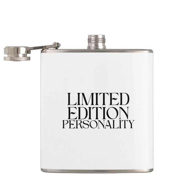 Limited Edition Personality Stainless Steel  Flask (Opened)