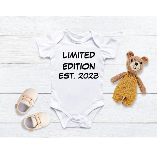 Limited Edition Personalized Baby Bodysuit