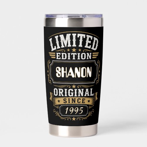 Limited Edition SHANON Personalized Vintage Insulated Tumbler