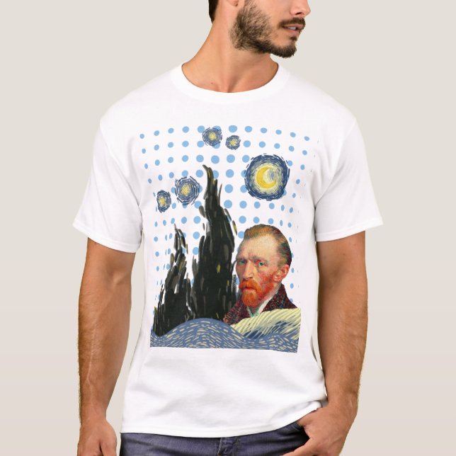 Limited Edition Van Gogh Starry Night T-Shirt: Per T-Shirt (Front)