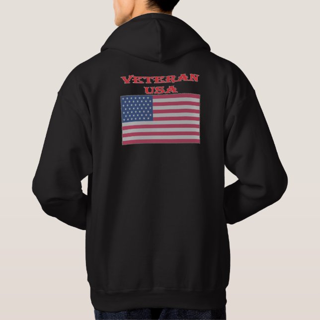 Limited Edition Veteran USA Hoodie | Official  (Back)