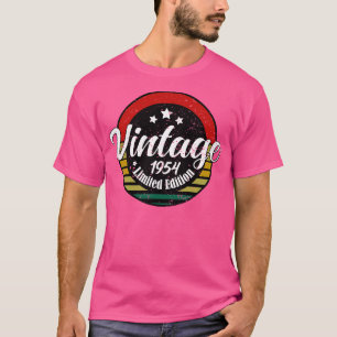 Limited Edition Vintage 1954 birthday 69 Birthday  T-Shirt