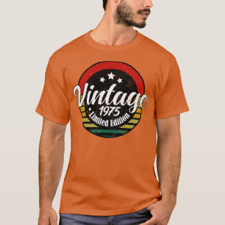 Limited Edition Vintage 1975 birthday 48st Birthda T-Shirt