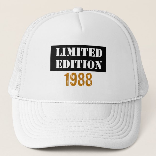 Limited edition vintage 1988 trucker hat (Front)