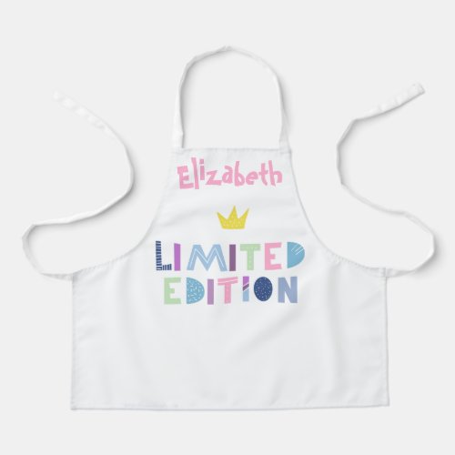 Limited Edition Word Art Expression Apron