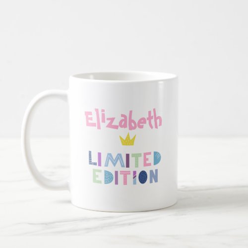 Limited Edition Word Art Expression Coffee Mug