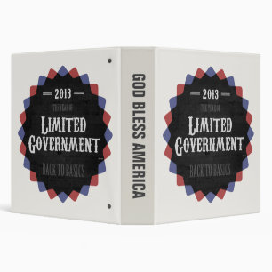 Limited Government 2013 Binder