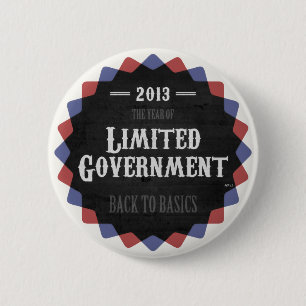 Limited Government 2013 Button