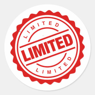 Limited Offer Classic Round Sticker