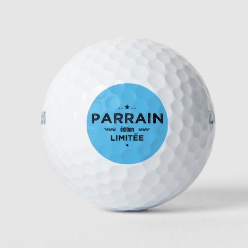 Limited Publishing Sponsor Golf Balls