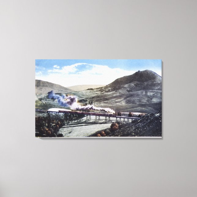 Limited Rail, Horseshoe Curve Canvas Print (Front)