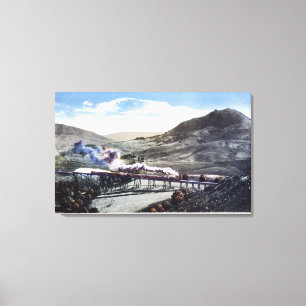 Limited Rail, Horseshoe Curve Canvas Print