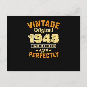Limited Vintage Original 1948 Aged Edition Perfect Postcard