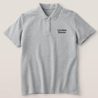 Limitless Dreams Embroidered Polo Shirt