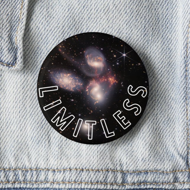 Limitless Galaxy Inspirational Button (Creator Uploaded)