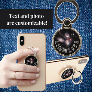 Limitless Inspirational Galaxy Phone Ring Stand