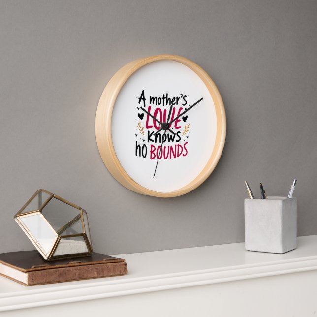 Limitless Mom Love Clock (Office)