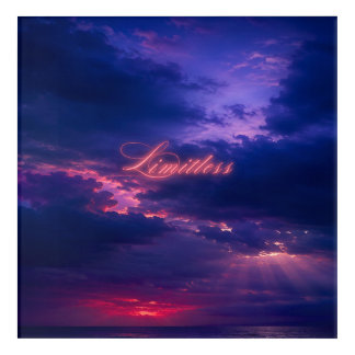 Limitless Sky - Deep Waters Acrylic Print