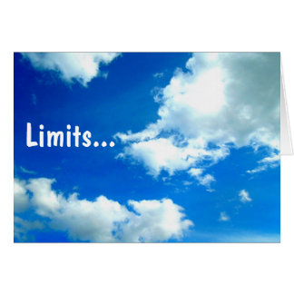 Limits.. Cards