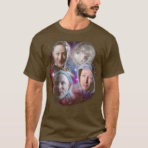 Limmy Moon Retro Aesthetic Fan Art Design T-Shirt