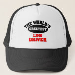 Limo Driver Trucker Hat at Zazzle