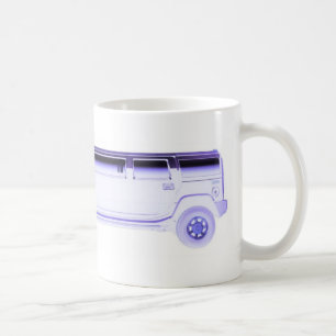 limo hummer coffee mug