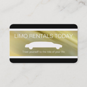 Limo Rental Business Cards